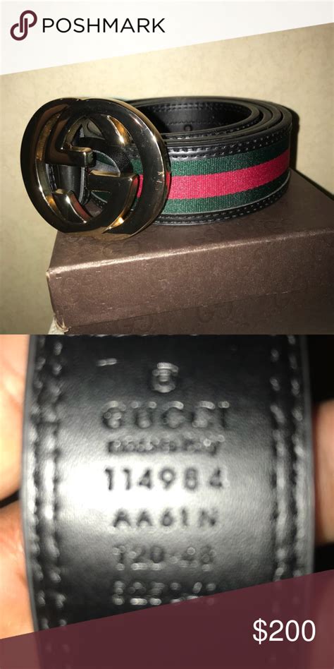 belt gucci name plate|genuine gucci belt.